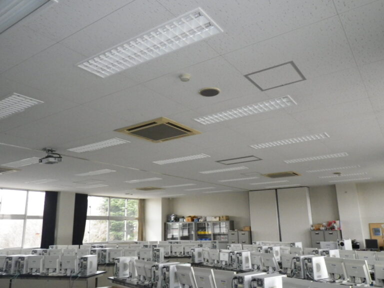 宇都宮白楊高校省エネルギー加速化電気設備工事イメージ