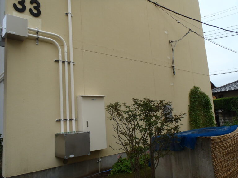 瑞穂野市営住宅３３号棟電気設備改修工事イメージ