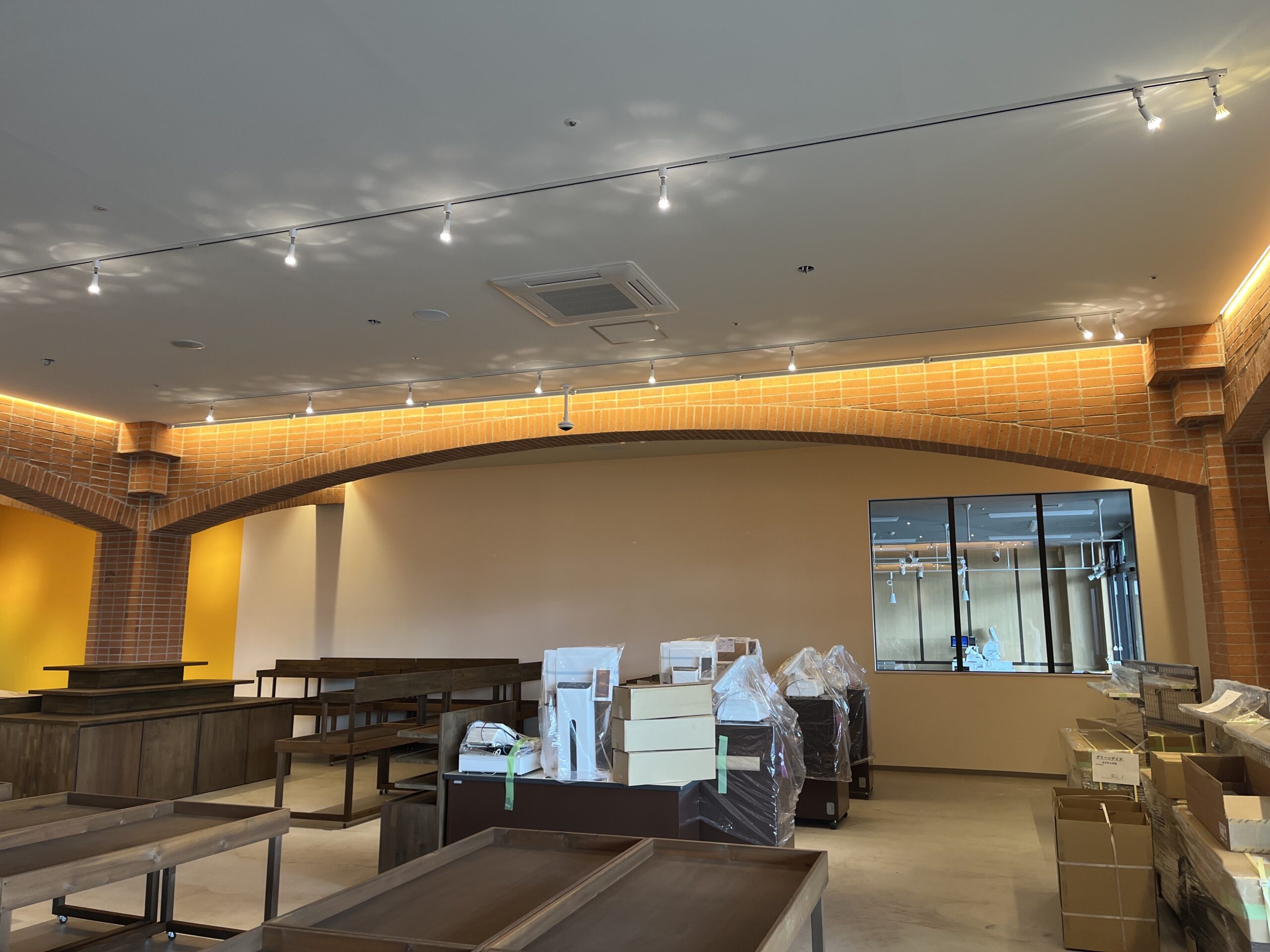 某店舗新築工事施工写真