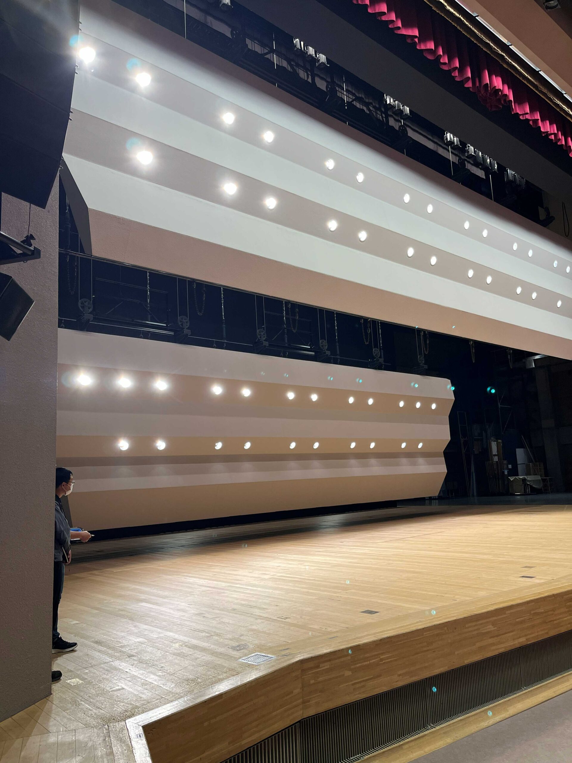 文化会館舞台照明設備その他改修工事施工写真