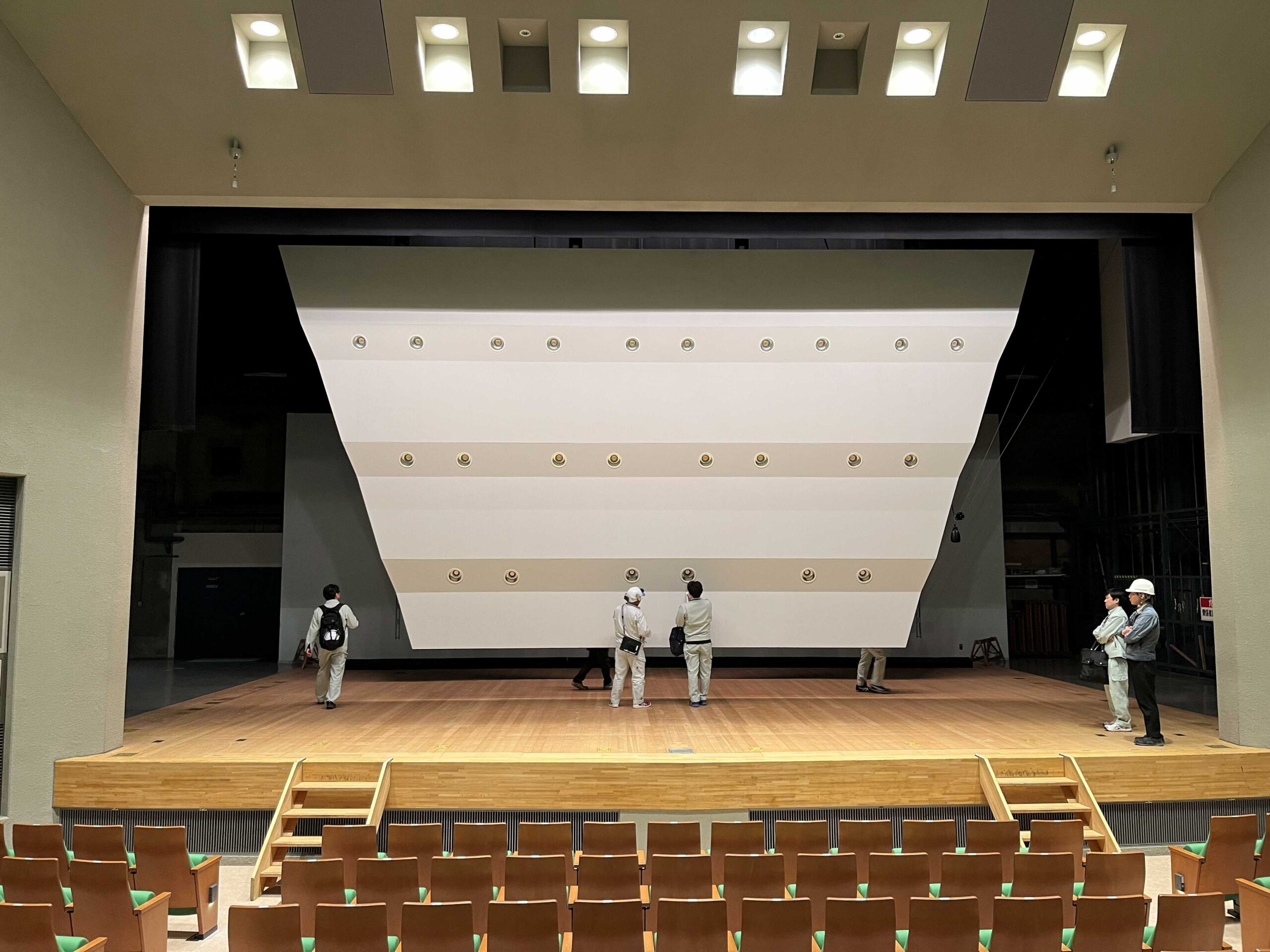 文化会館舞台照明設備その他改修工事施工写真