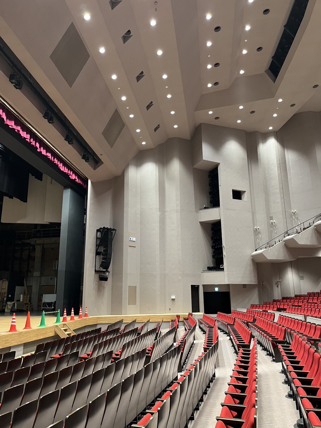 文化会館舞台照明設備その他改修工事施工写真